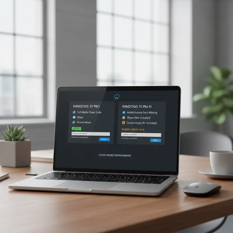 windows 10 pro vs pro n